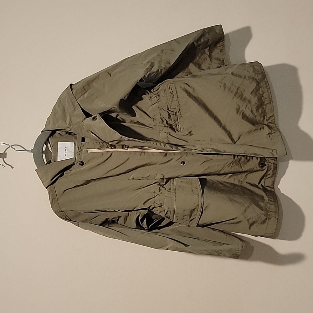 Bluedog olive army jacket size 110 5y size 5 girls